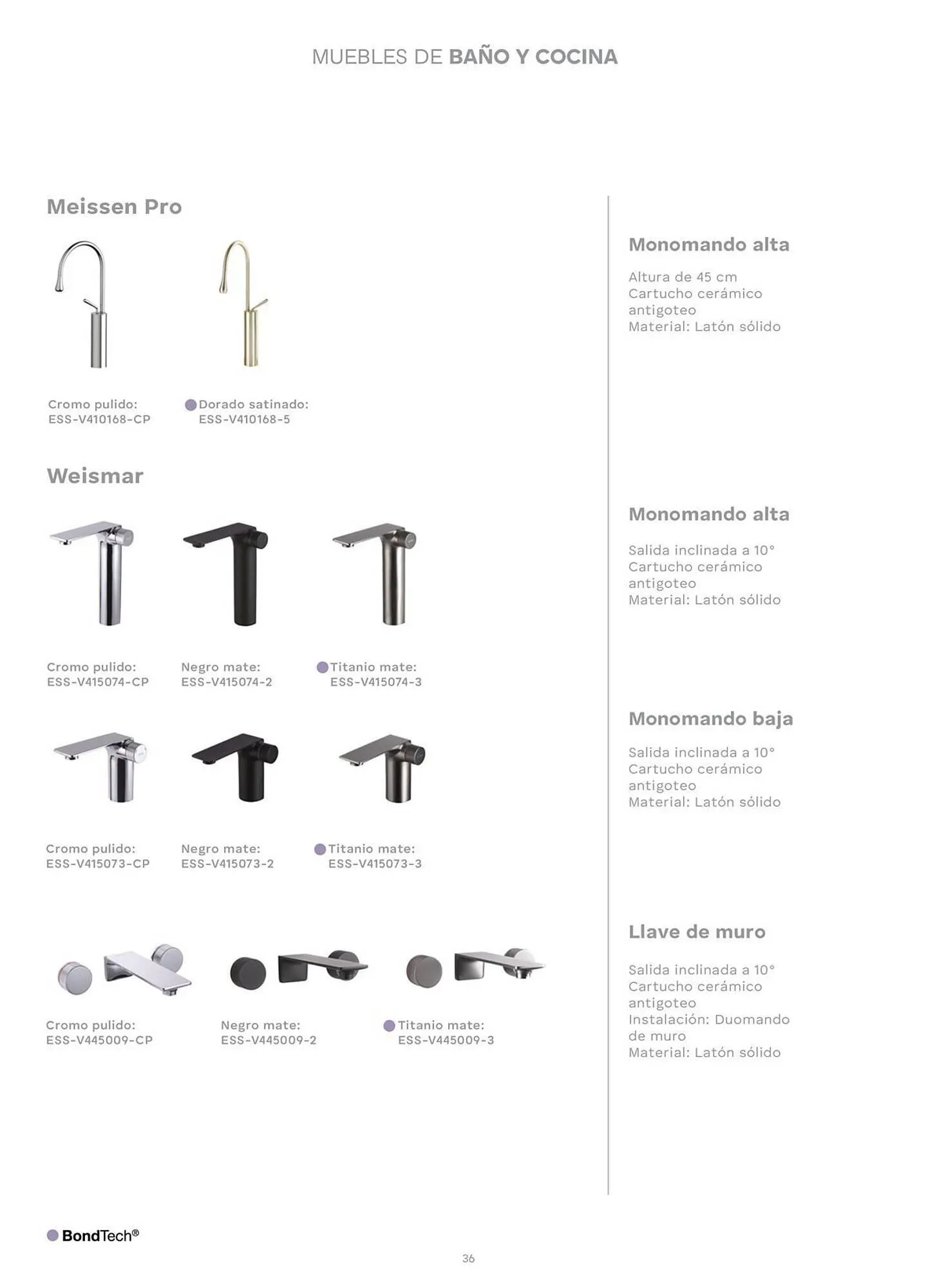 Catálogo de Catálogo Interceramic 3 de octubre al 3 de octubre 2026 - Pagina 36