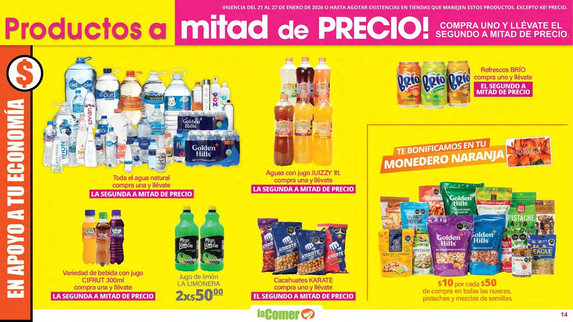 Catálogo de Folleto La Comer 21 de enero al 27 de enero 2026 - Pagina 14