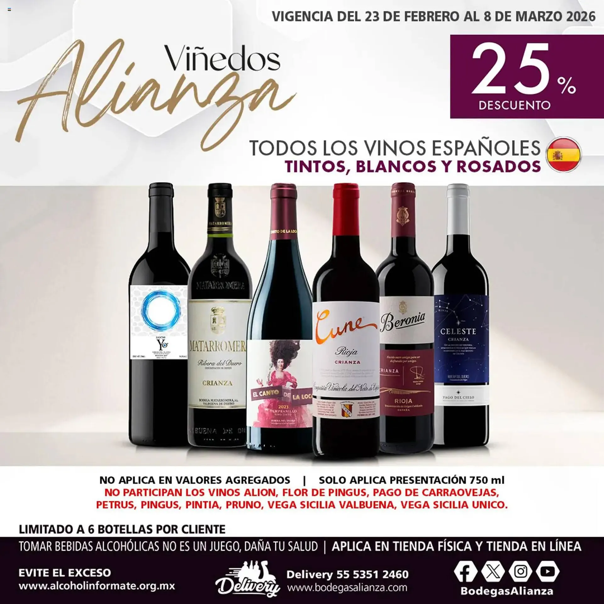 Catálogo de Folleto Bodegas Alianza 23 de febrero al 9 de marzo 2026 - Pagina 2