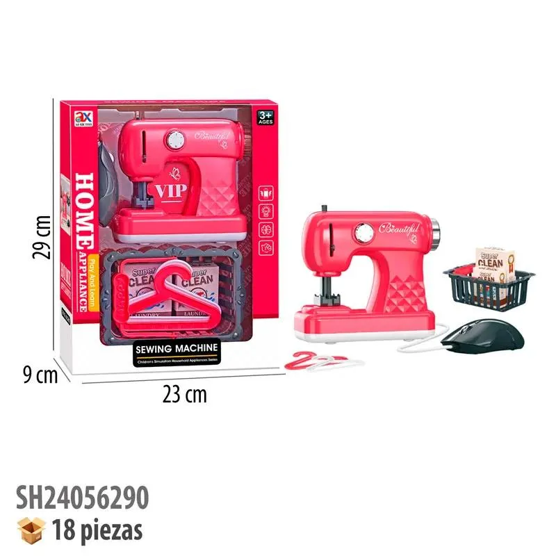 MAQUINA DE COSER CON ACCESORIOS