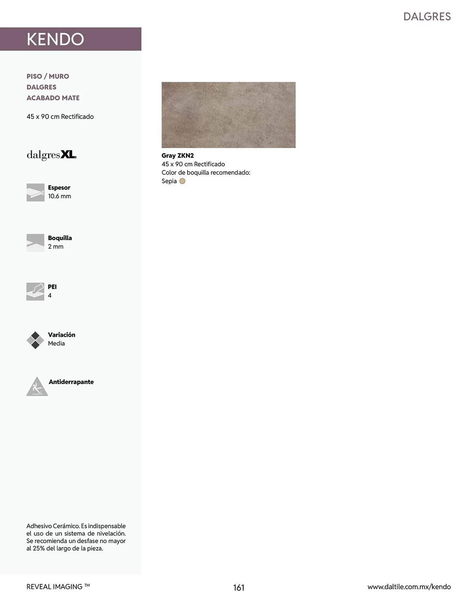 Catálogo de Catálogo Daltile 13 de enero al 31 de diciembre 2026 - Pagina 161