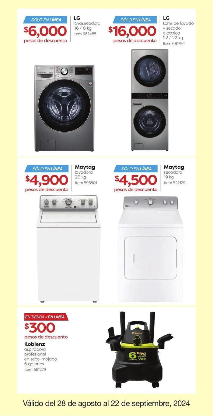 Catálogo de Cuponera Costco 29 de agosto al 22 de septiembre 2024 - Pagina 3