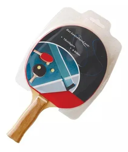 Raqueta De Ping Pong Y 4 Pelotas Mi Alegría