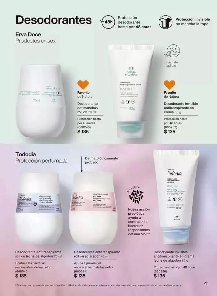 Catálogo de Avon Folleto Natura C5 6 de febrero al 31 de diciembre 2025 - Pagina 41