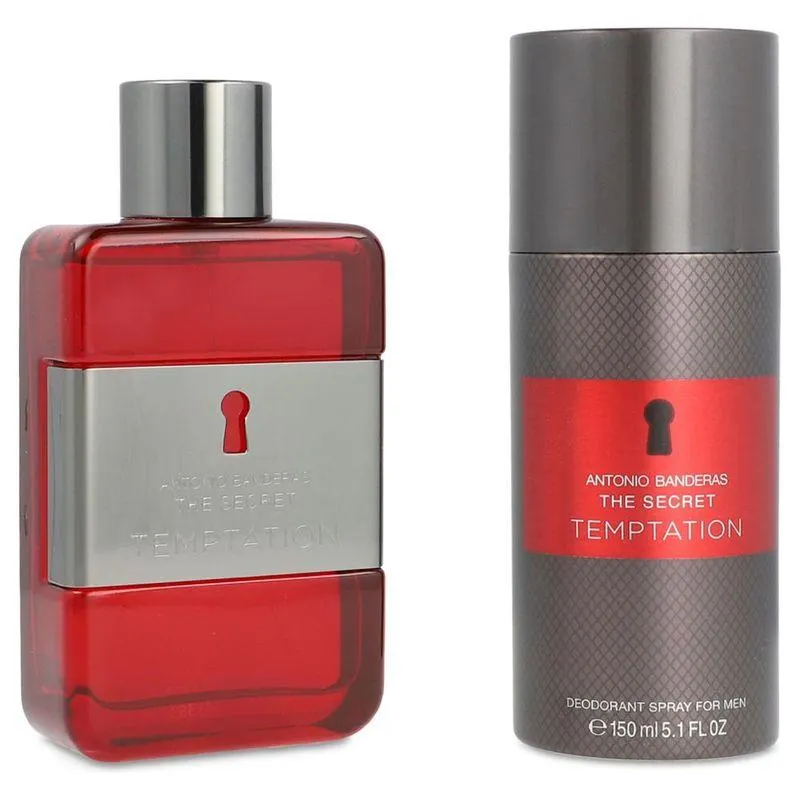 Set The Secret Temptation 2Pzs Caballero de Antonio Banderas