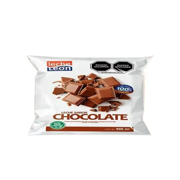 Leche León chocolate bolsa 900 ml