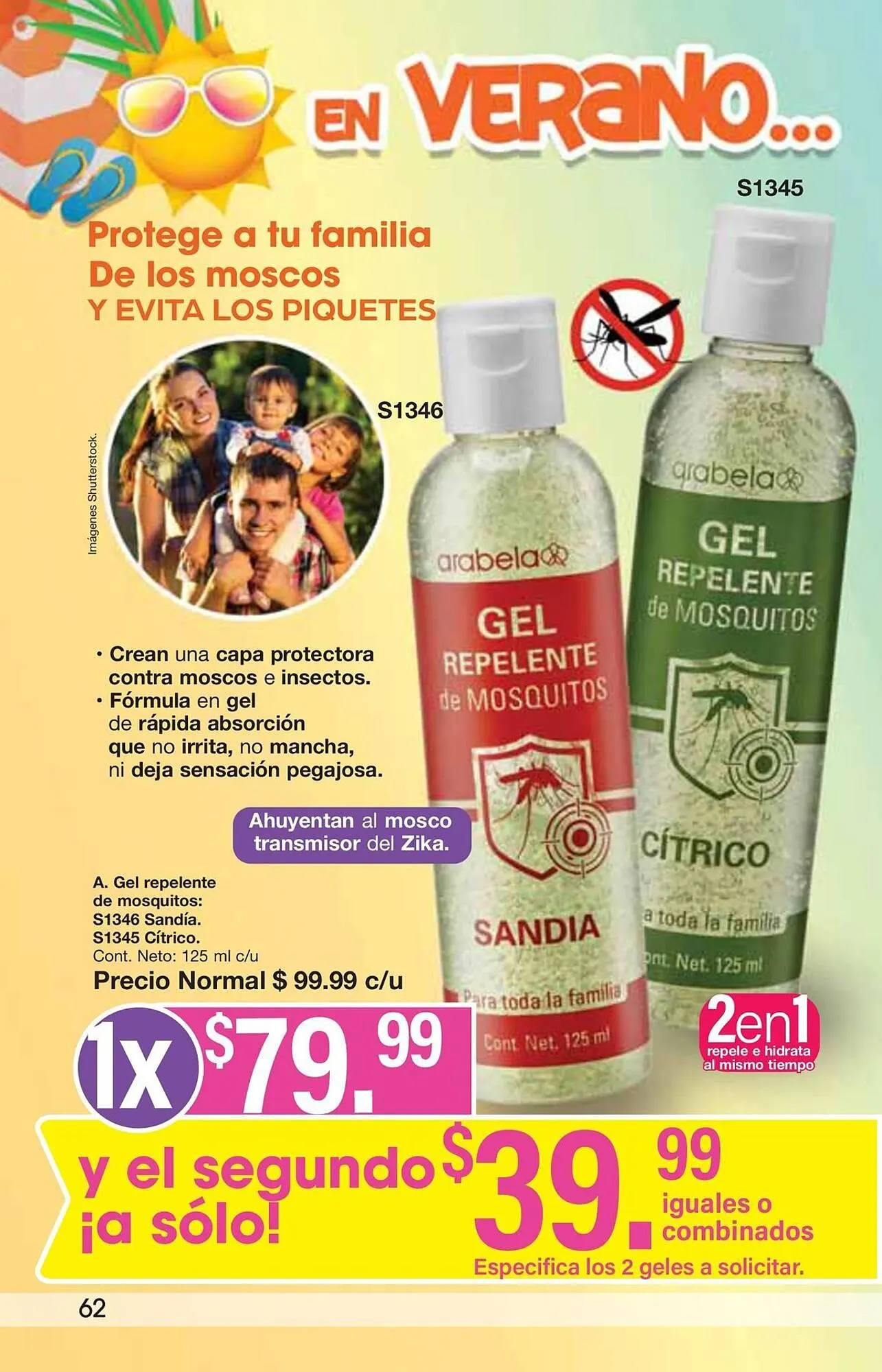 Catálogo de Catálogo Arabela 5 de junio al 26 de junio 2025 - Pagina 64