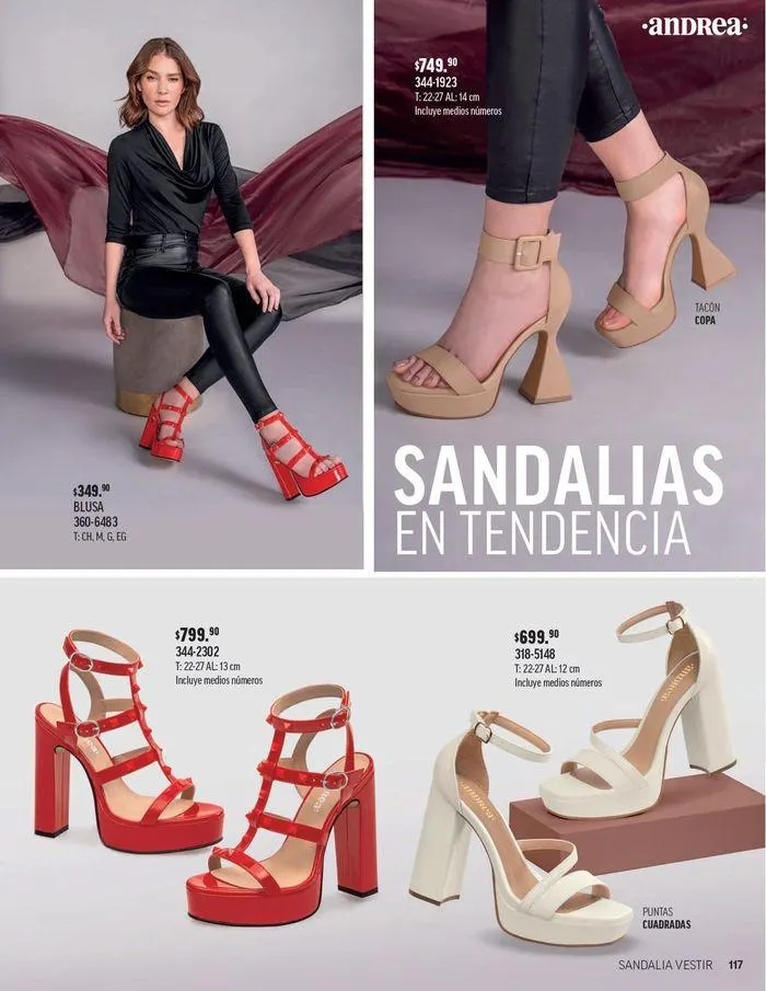 Catálogo de ANDREA - CALZADO DAMA 26 de agosto al 25 de enero 2025 - Pagina 19