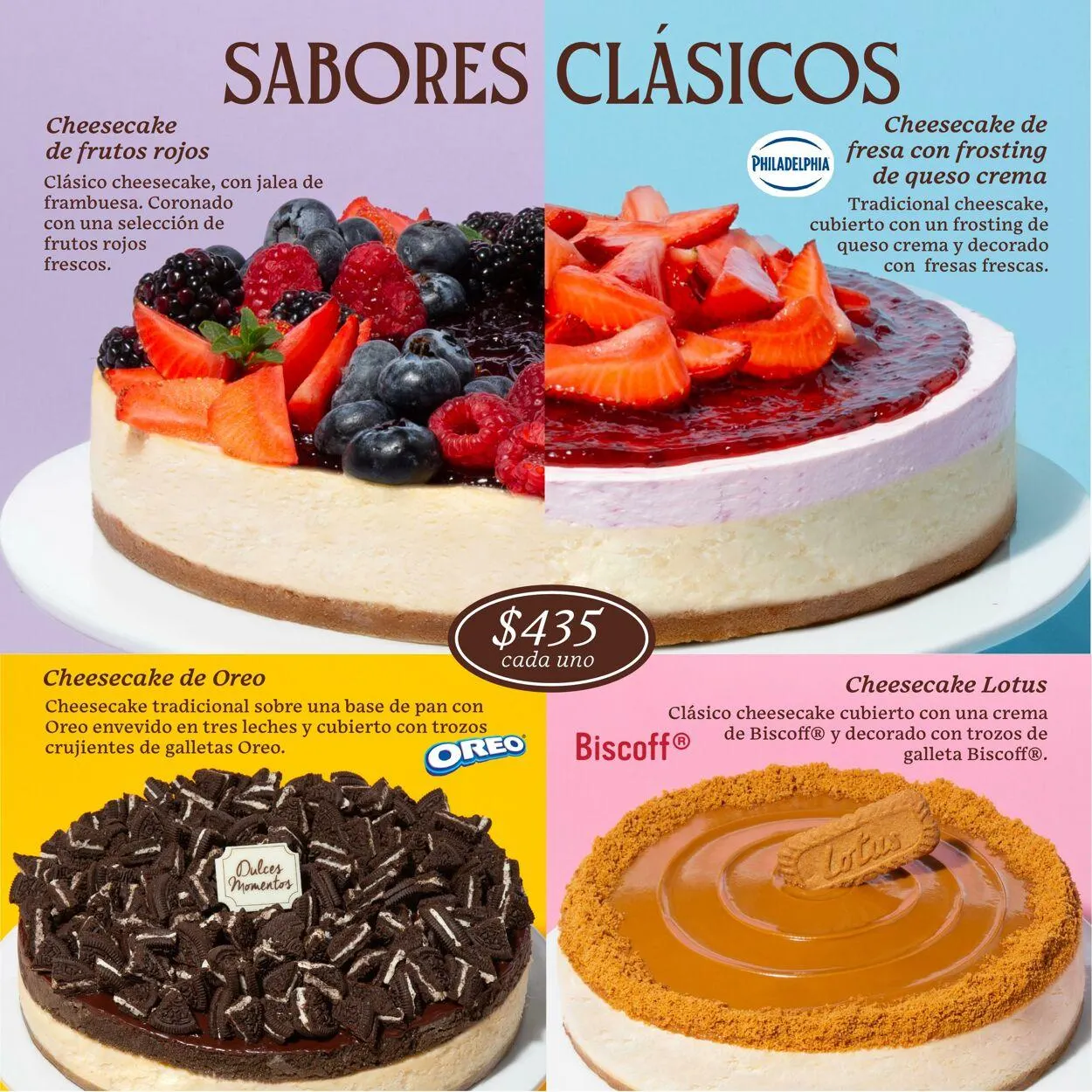 Catálogo de Soriana - Dulces Momentos Cheescake Lovers Híper Nacional Oferta actual 21 de abril al 28 de mayo 2025 - Pagina 4