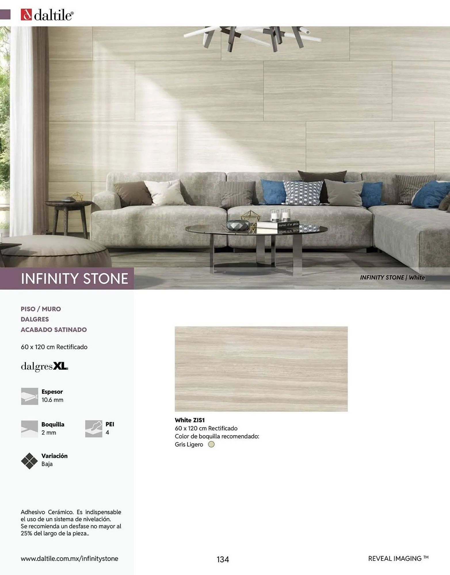 Catálogo de Catálogo Daltile 13 de enero al 31 de diciembre 2026 - Pagina 134
