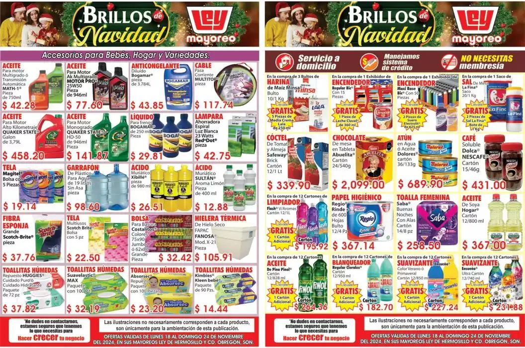 Catálogo de Descuentos y promociones 18 de noviembre al 24 de noviembre 2024 - Pagina 1