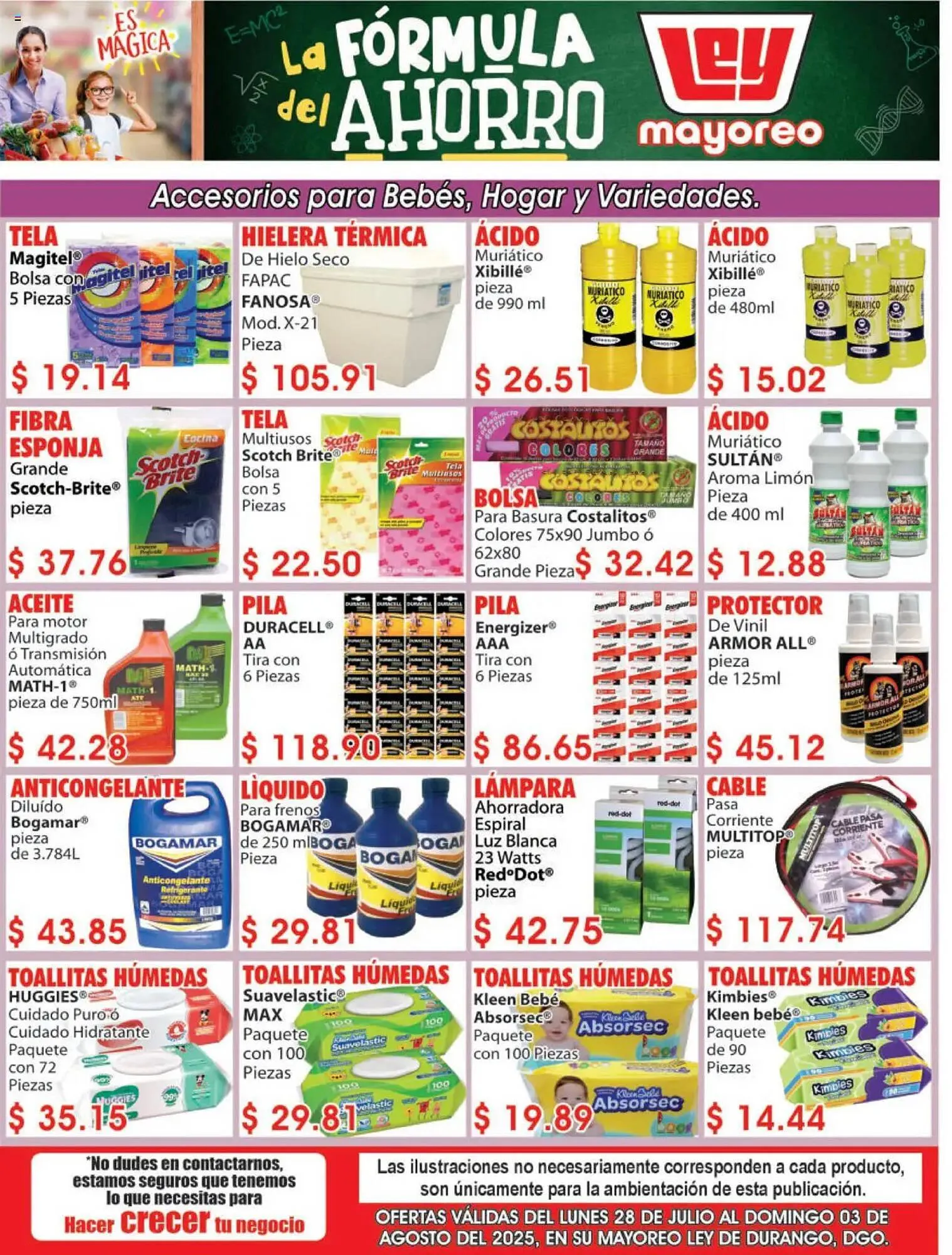 Catálogo de Catálogo Casa Ley 28 de julio al 4 de agosto 2025 - Pagina 1