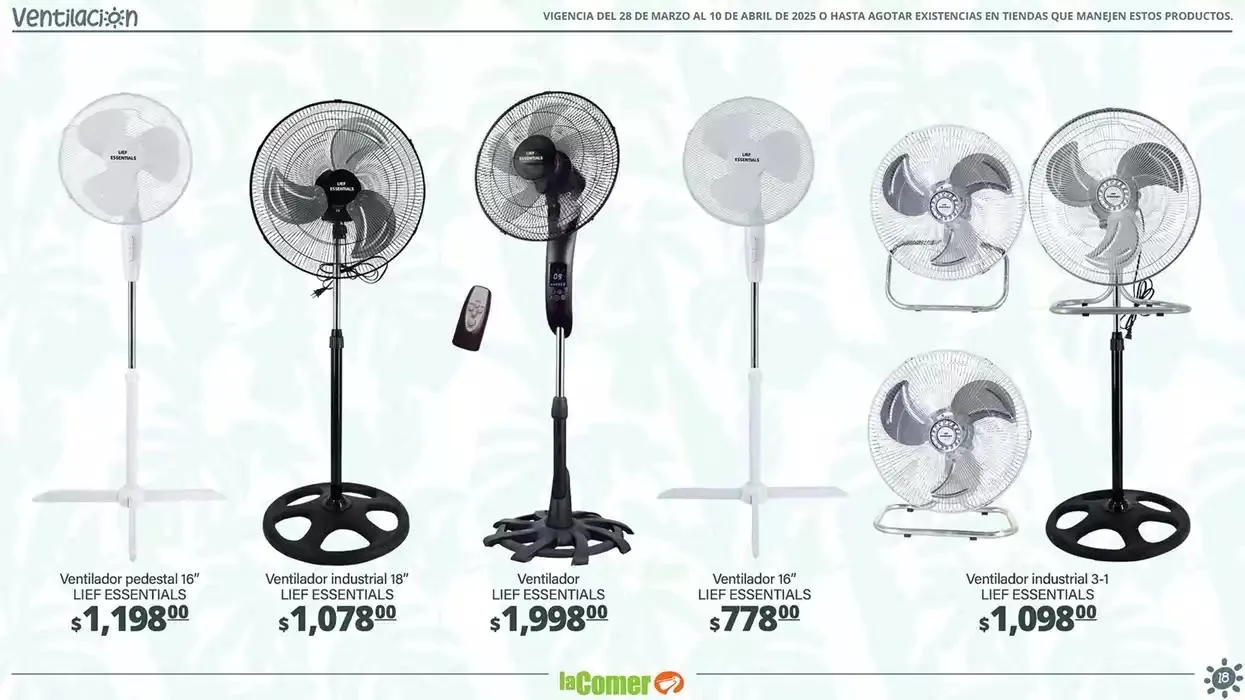 Catálogo de La Comer Vacaciones 28 de marzo al 10 de abril 2025 - Pagina 18