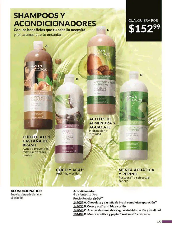 Catálogo de Avon COSMÉTICOS C15 14 de agosto al 18 de septiembre 2024 - Pagina 177