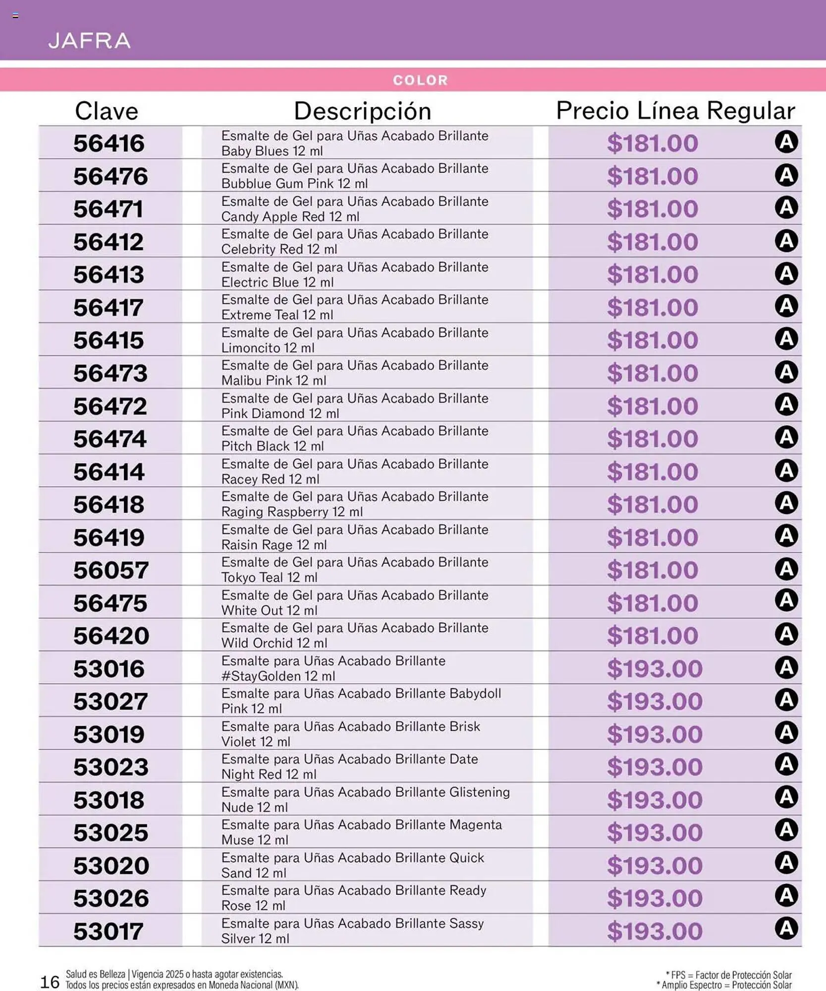 Catálogo de Catálogo Jafra 1 de febrero al 28 de febrero 2025 - Pagina 16