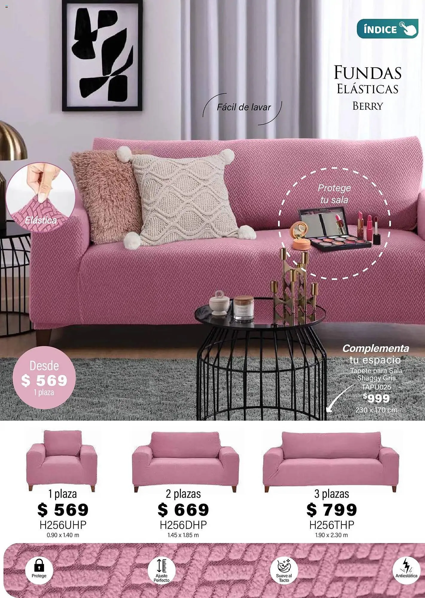 Catálogo de Catálogo Colchas Concord 1 de noviembre al 1 de febrero 2026 - Pagina 240