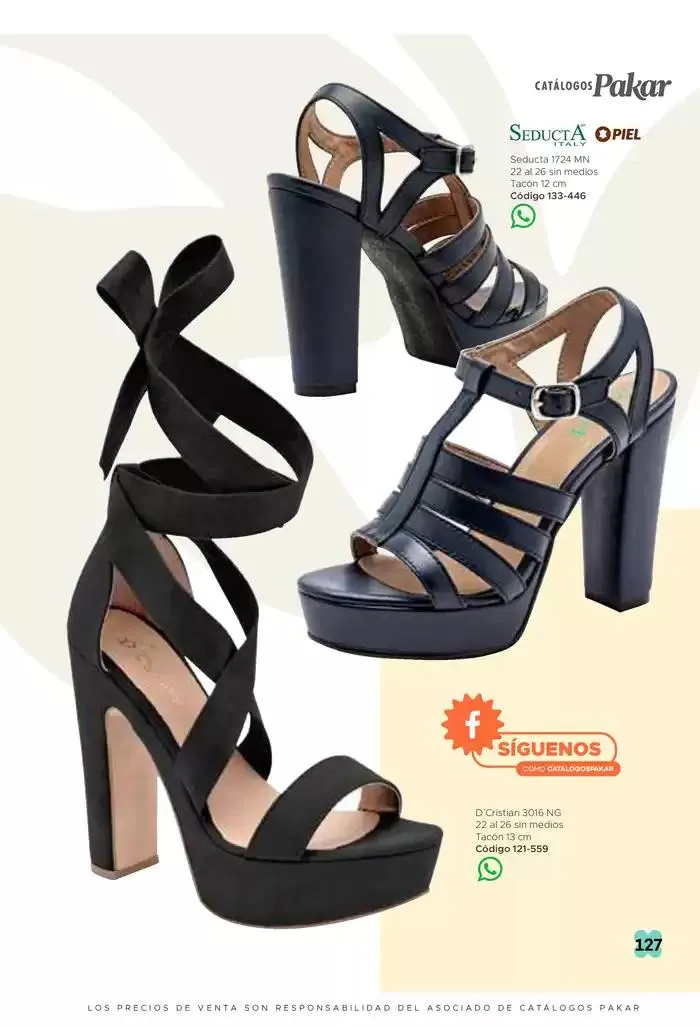Catálogo de Pakar Sandalia 31 de enero al 31 de mayo 2025 - Pagina 127