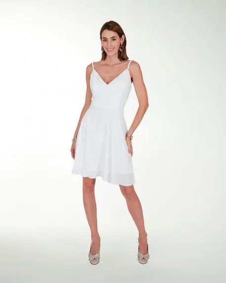 VESTIDO CC ENCAJE EN TOP