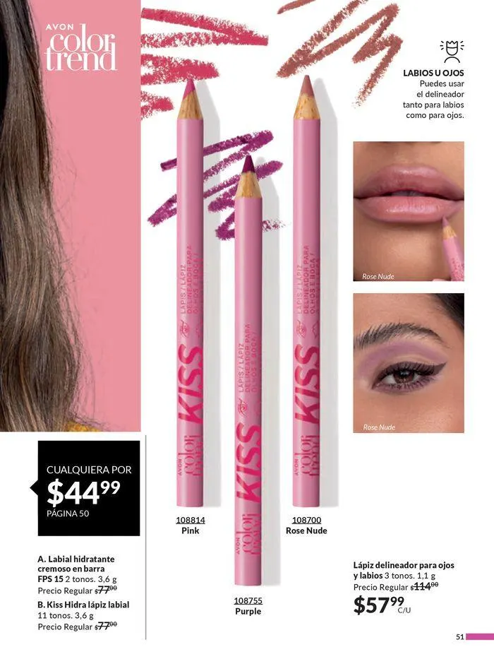 Catálogo de Avon COSMÉTICOS C09 17 de abril al 22 de mayo 2024 - Pagina 51