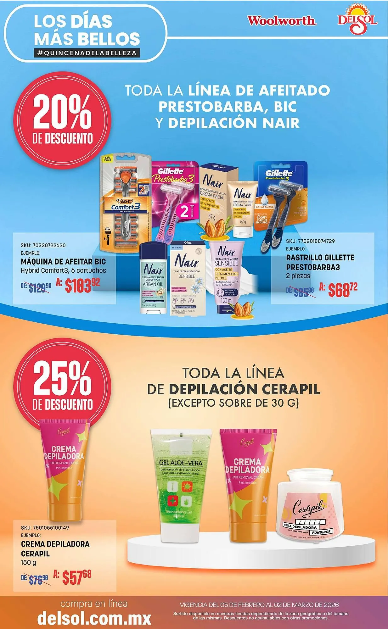 Catálogo de Folleto DelSol 11 de febrero al 3 de marzo 2026 - Pagina 17