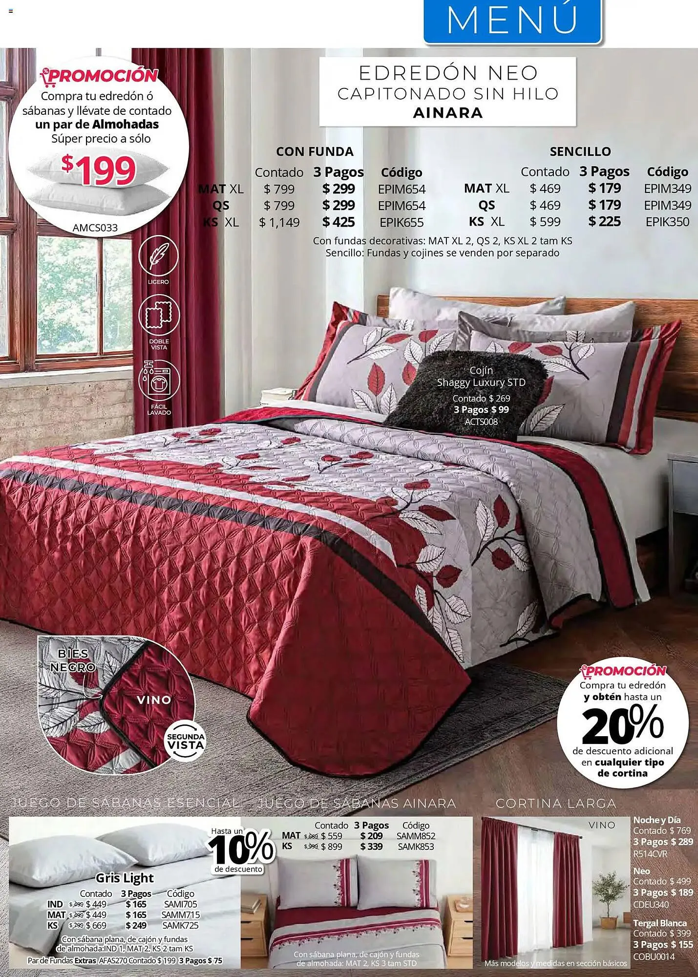 Catálogo de Catálogo Colchas Concord 1 de mayo al 1 de agosto 2026 - Pagina 87