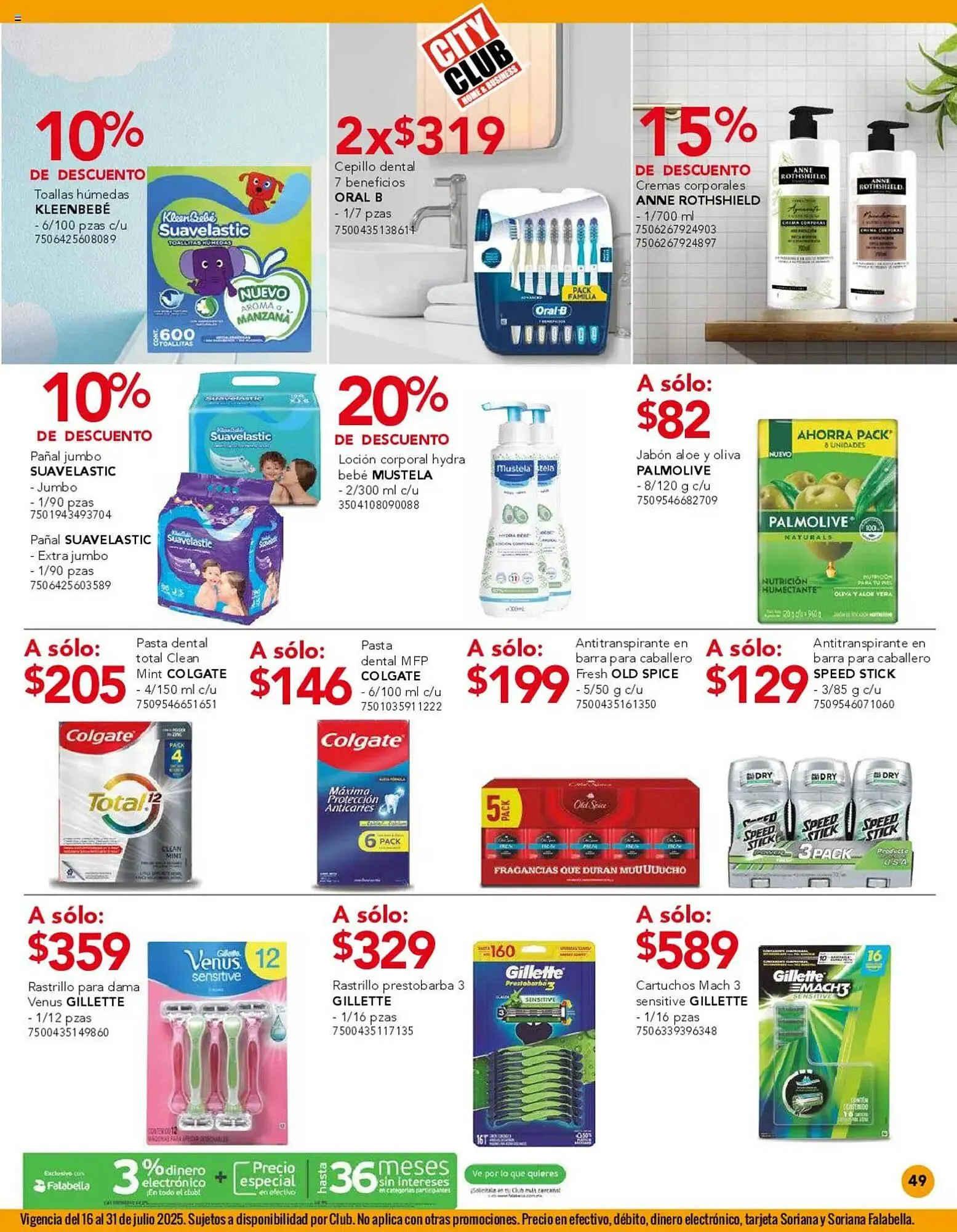 Catálogo de Catálogo City Club 1 de julio al 1 de agosto 2025 - Pagina 49