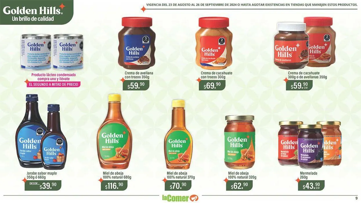 Catálogo de Golden Hills 23 de agosto al 26 de septiembre 2024 - Pagina 9