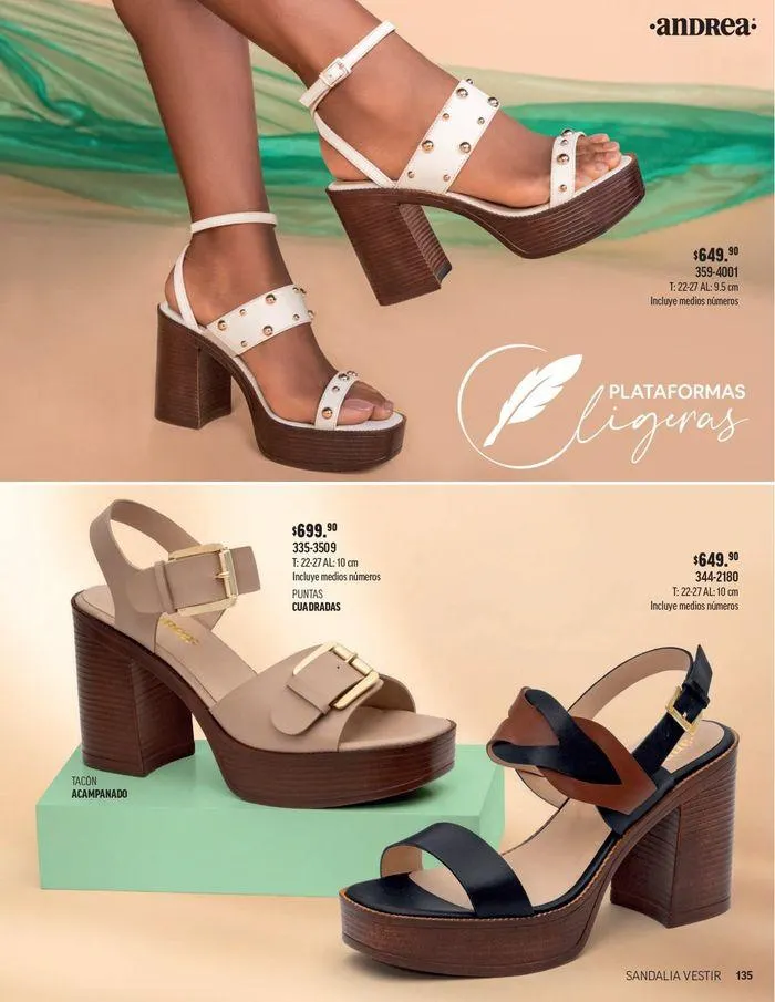 Catálogo de ANDREA - CALZADO DAMA 26 de agosto al 25 de enero 2025 - Pagina 39