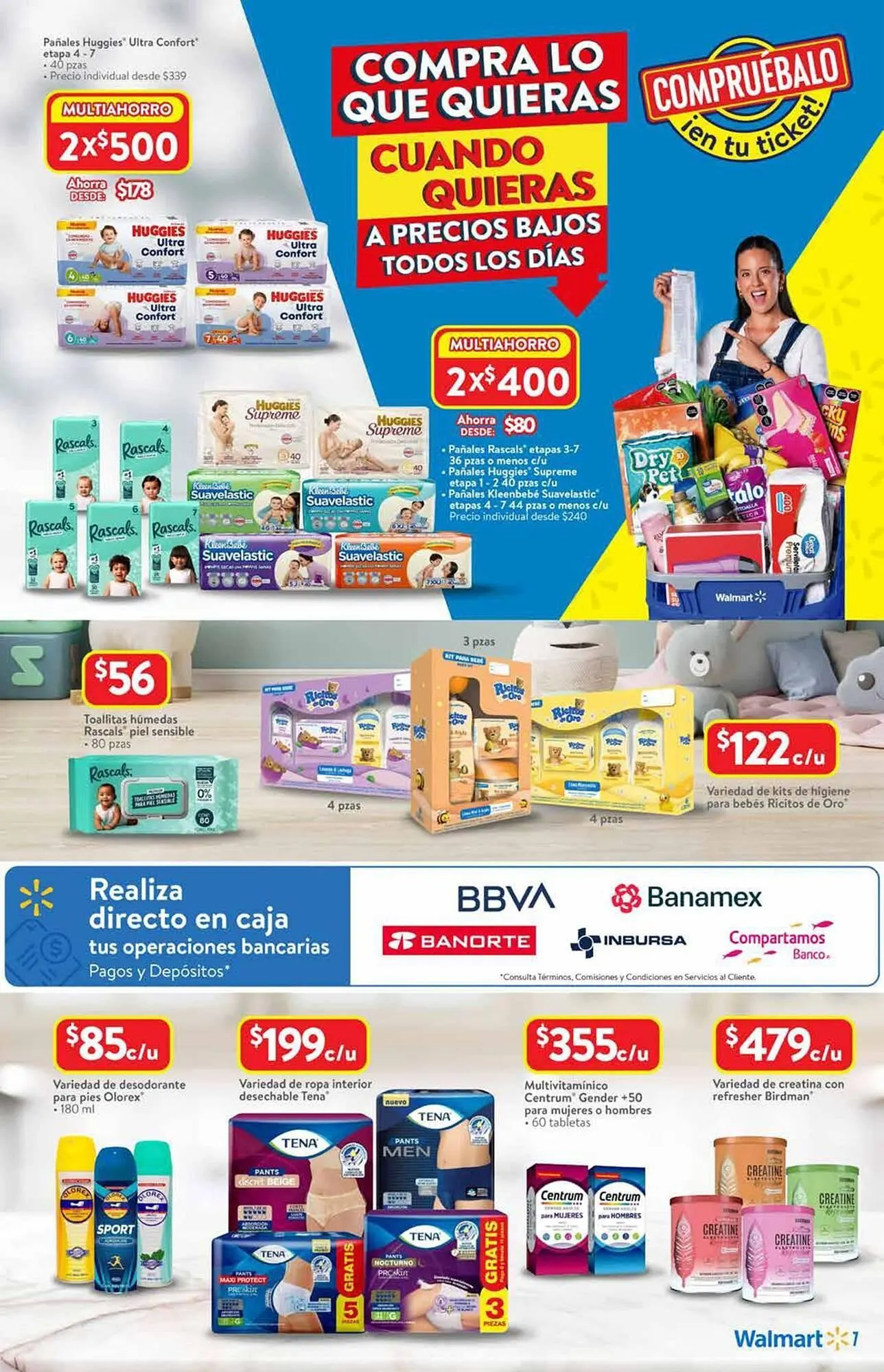 Catálogo de Catálogo Walmart 3 de julio al 23 de julio 2025 - Pagina 7