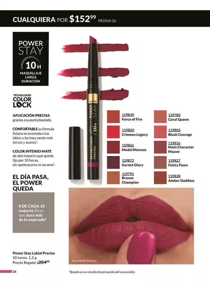 Catálogo de Avon COSMÉTICOS C2 3 de enero al 3 de febrero 2025 - Pagina 26