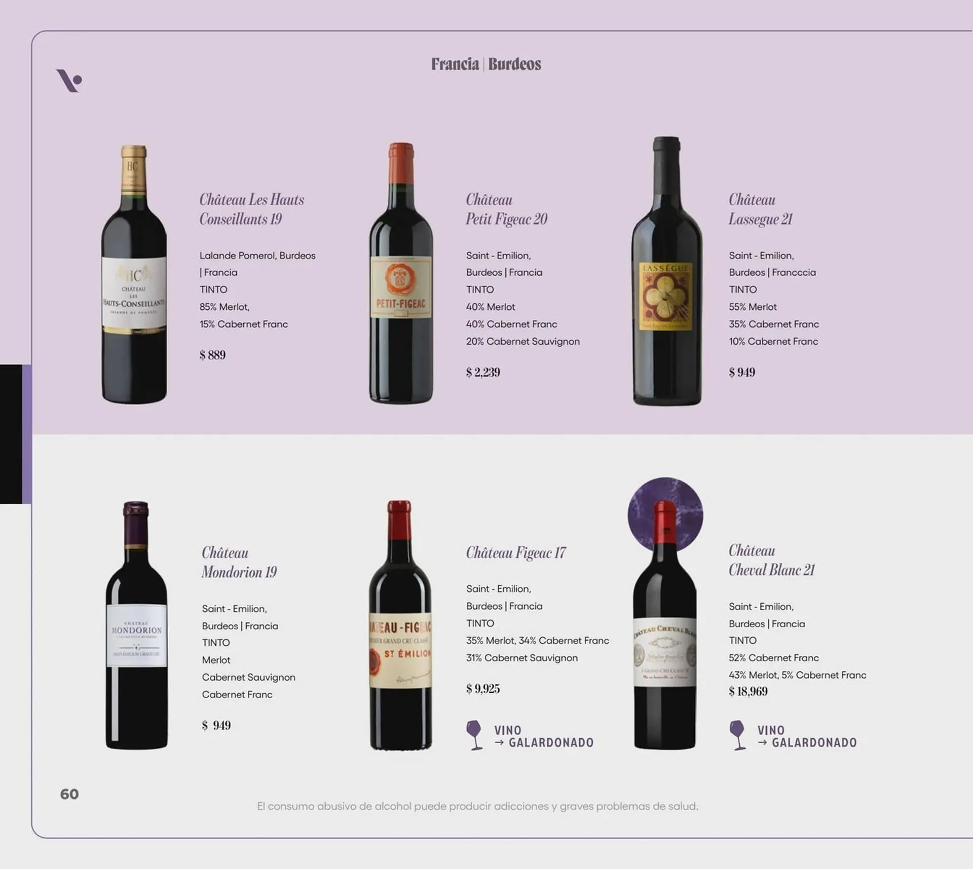 Catálogo de Catálogo Vinoteca 5 de noviembre al 31 de diciembre 2025 - Pagina 60