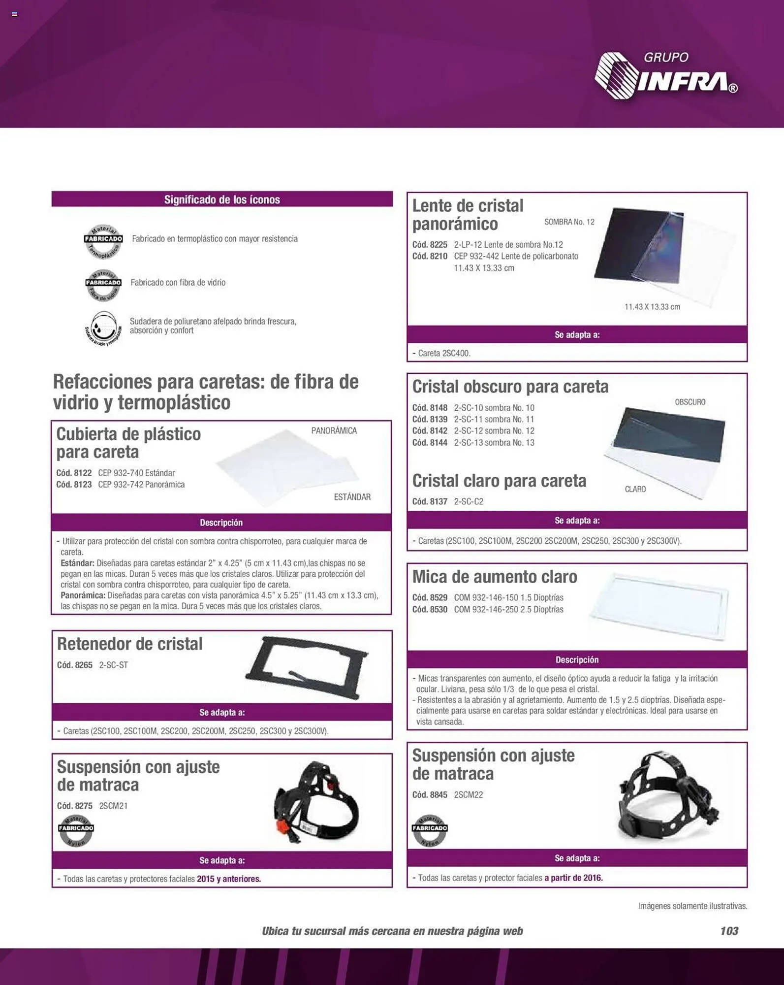 Catálogo de Catálogo Infra 1 de febrero al 31 de diciembre 2023 - Pagina 105