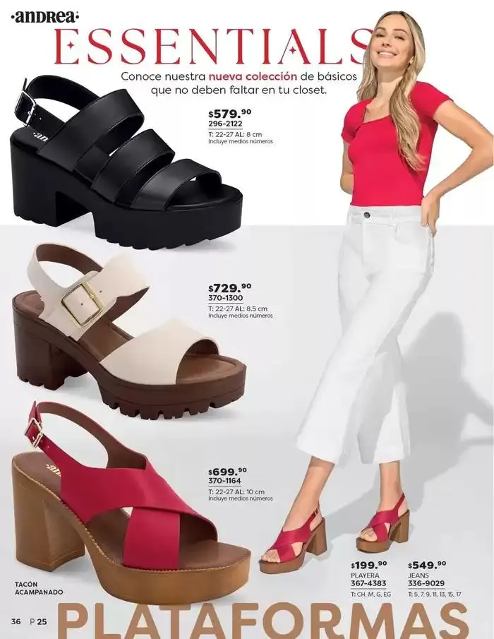 Catálogo de ANDREA | CALZADO DAMA 26 de enero al 24 de mayo 2025 - Pagina 36
