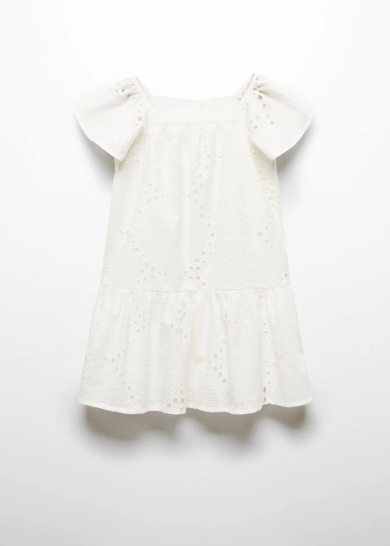 Vestido calados bordados