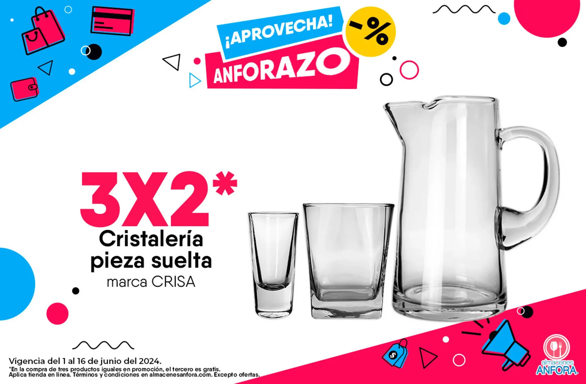 Catálogo de Catálogo Almacenes Anfora 1 de junio al 6 de junio 2024 - Pagina 1