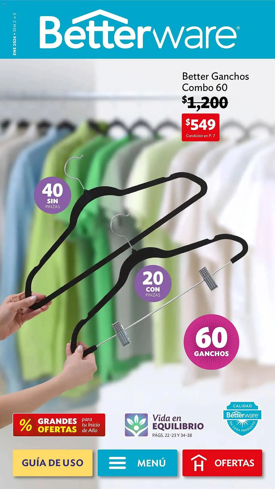 Catálogo de Catálogo BetterWare 5 de enero al 31 de enero 2026 - Pagina 1