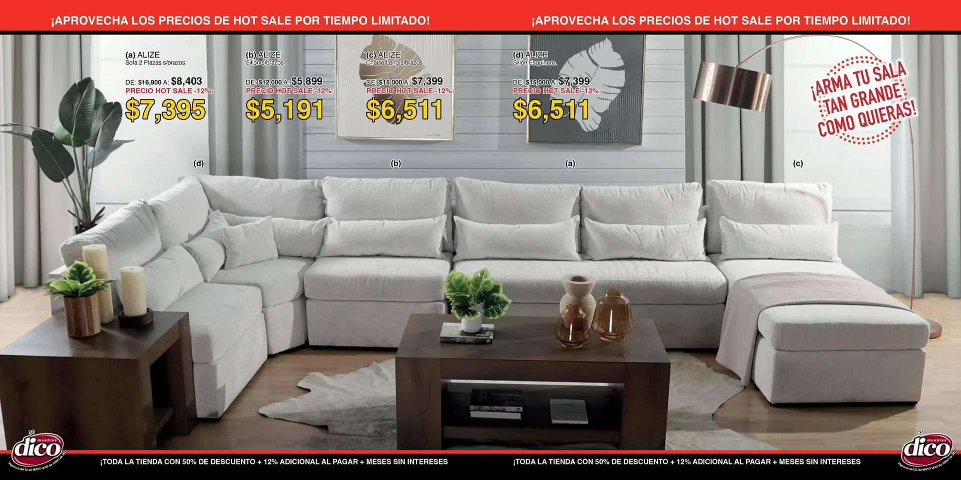 Catálogo de Catálogo Muebles Dico 23 de mayo al 3 de junio 2025 - Pagina 16
