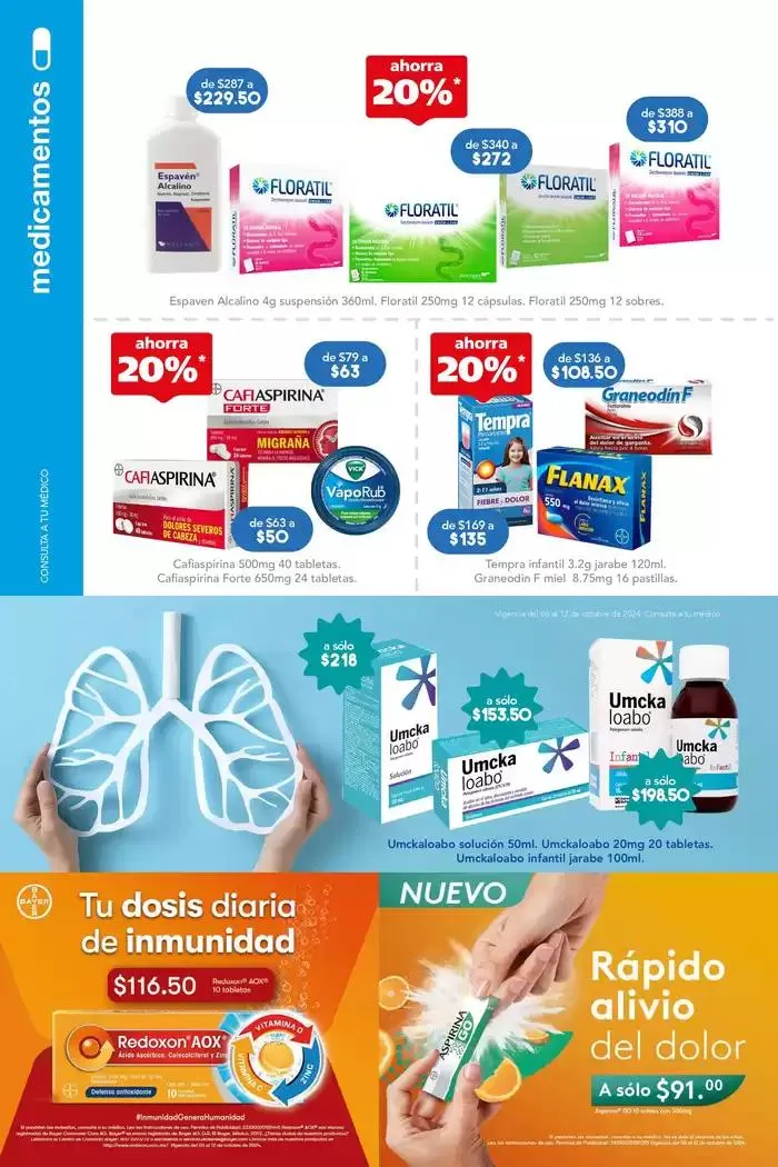 Catálogo de Cuidamos tu salud 6 de octubre al 12 de octubre 2024 - Pagina 6