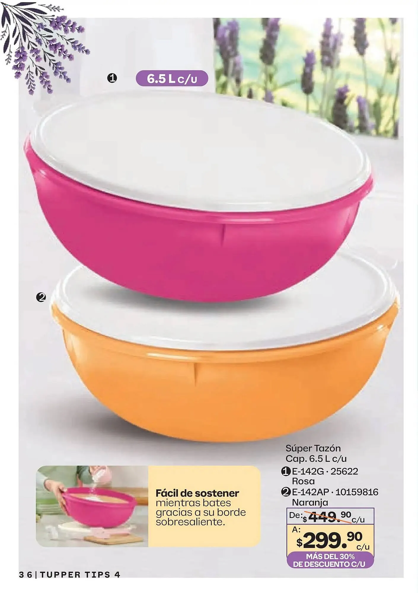 Catálogo de Catálogo Tupperware 23 de marzo al 20 de abril 2026 - Pagina 36