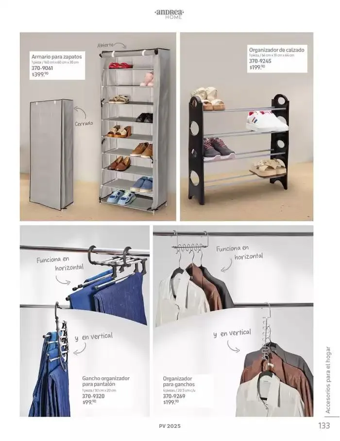 Catálogo de ANDREA | ANDREA HOME 26 de enero al 24 de mayo 2025 - Pagina 133