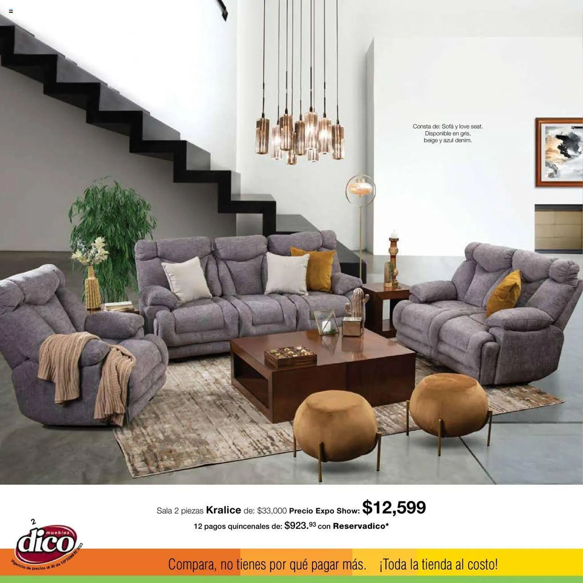 Catálogo de Catálogo Muebles Dico 7 de septiembre al 30 de septiembre 2023 - Pagina 2