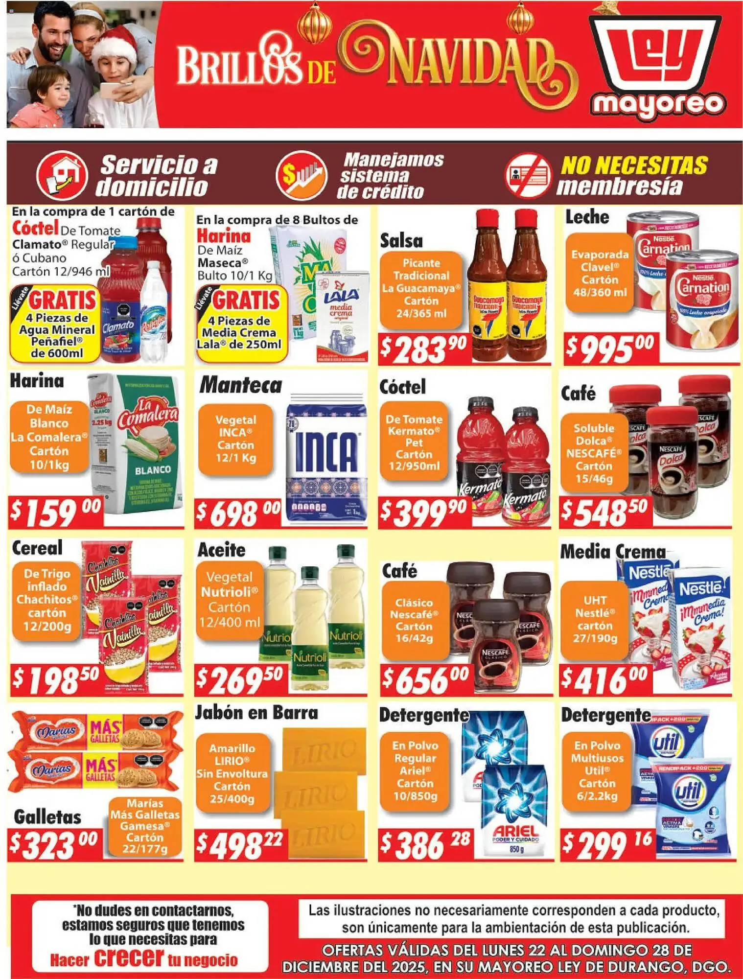 Catálogo de Folleto Casa Ley 22 de diciembre al 28 de diciembre 2025 - Pagina 1