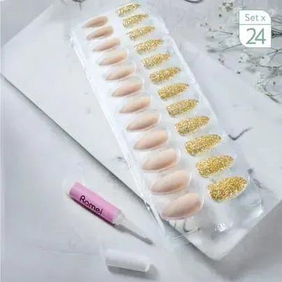 Set De Uñas Decoradas x 24 Unds