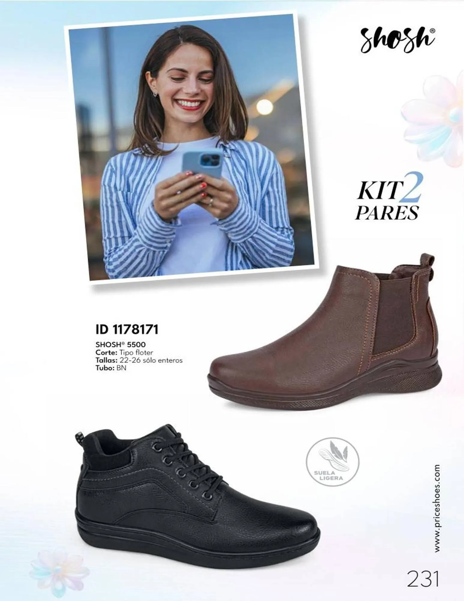 Catálogo de Catálogo Price Shoes 15 de abril al 31 de diciembre 2025 - Pagina 231