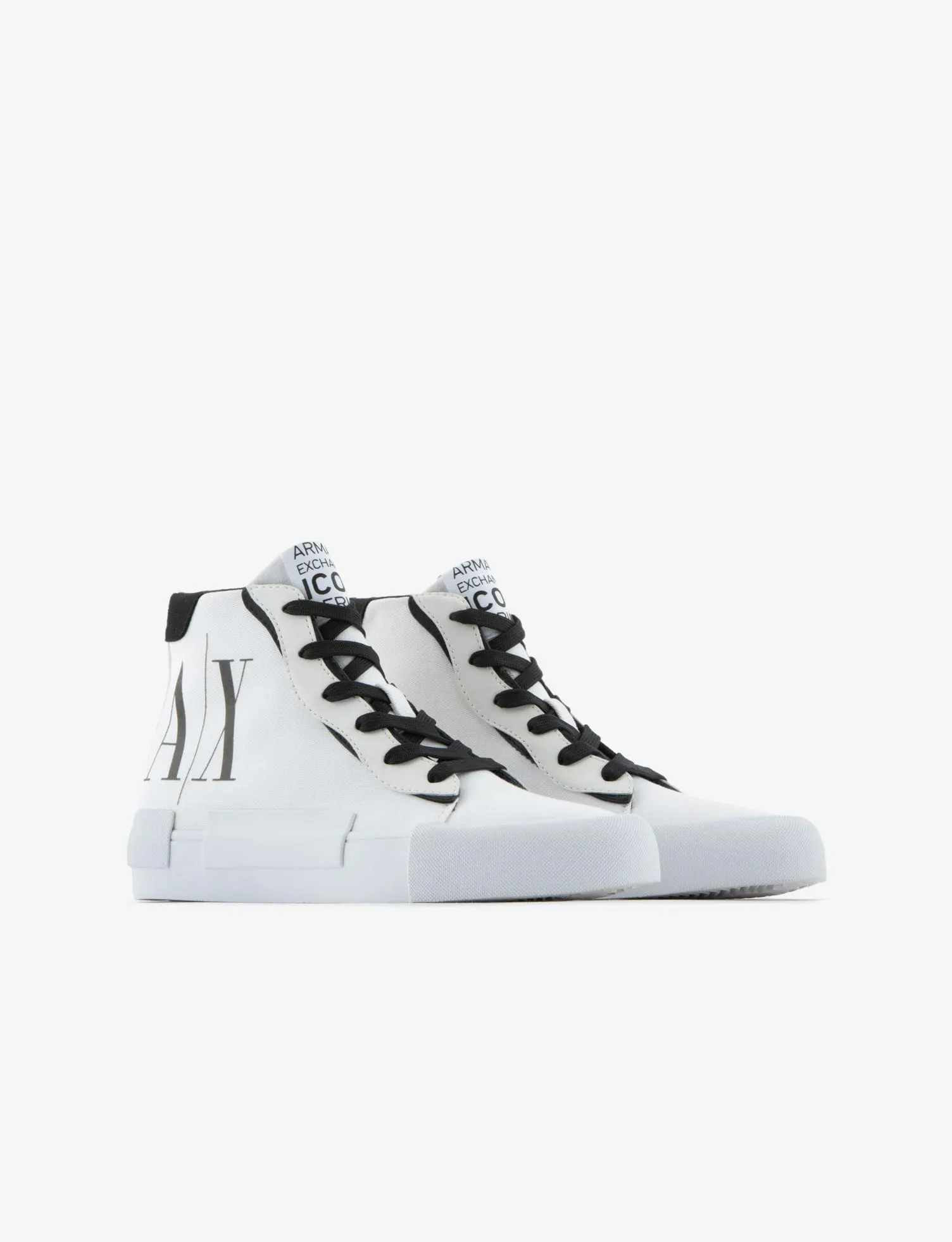 Tenis high top con logo icon