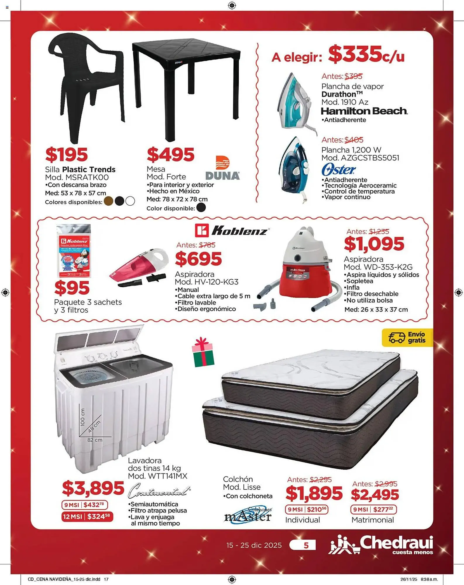 Catálogo de Folleto Chedraui 15 de diciembre al 26 de diciembre 2025 - Pagina 16