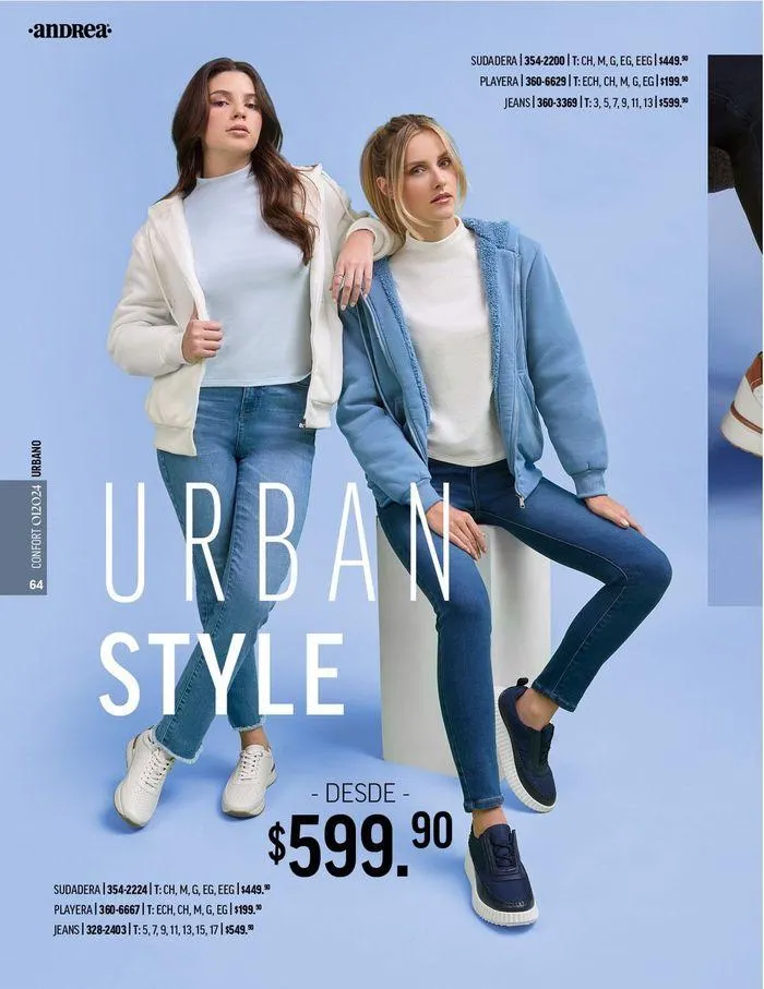 Catálogo de ANDREA - CALZADO CONFORT 26 de agosto al 25 de enero 2025 - Pagina 62
