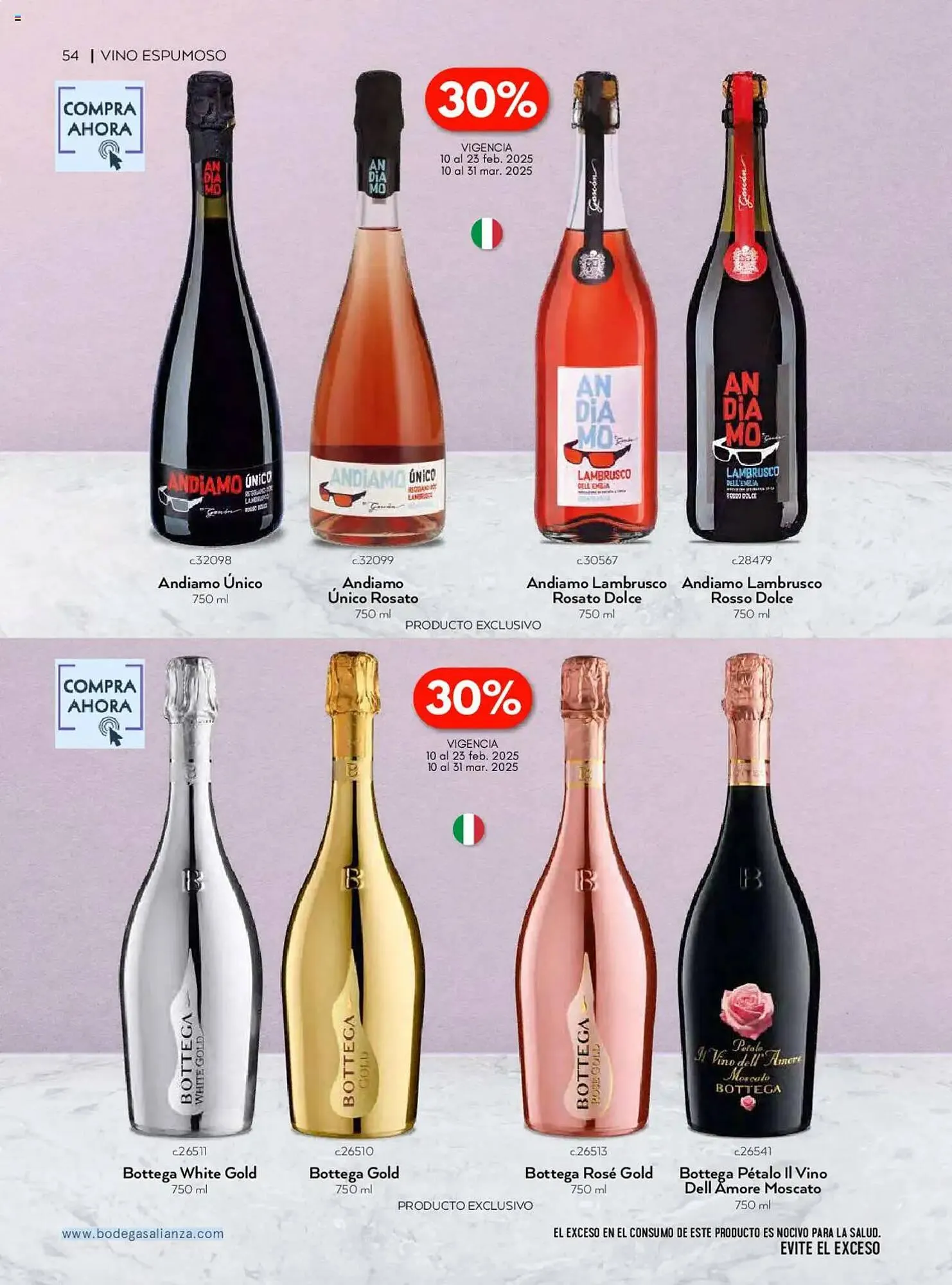 Catálogo de Catálogo Bodegas Alianza 14 de enero al 30 de marzo 2025 - Pagina 56