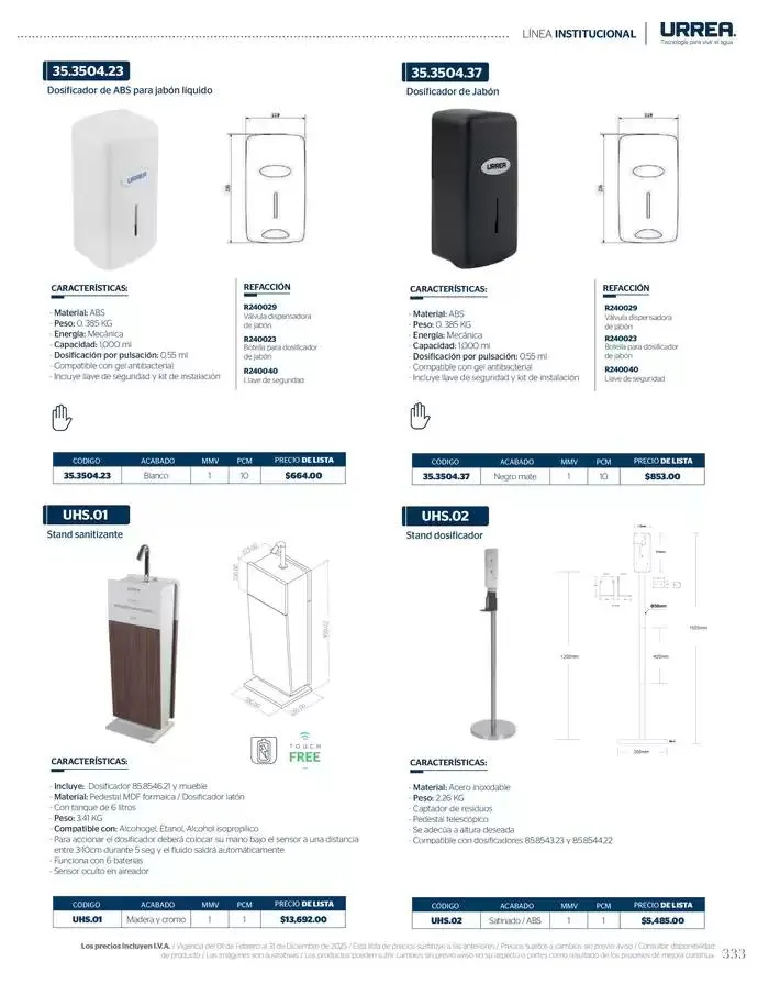 Catálogo de Catálogo Residencial 2025 28 de febrero al 28 de febrero 2026 - Pagina 339