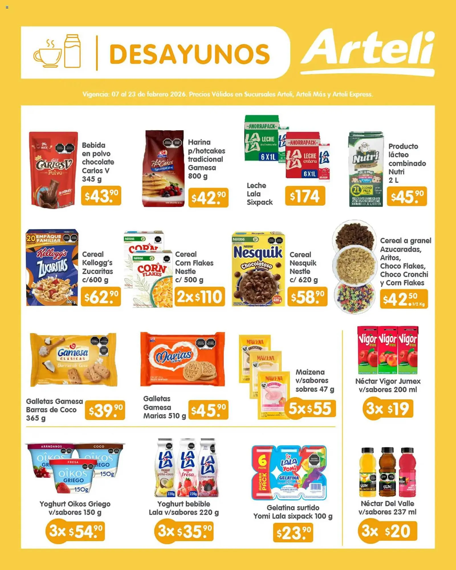 Catálogo de Folleto Arteli 7 de febrero al 24 de febrero 2026 - Pagina 3